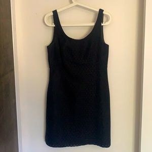 Black mini dress